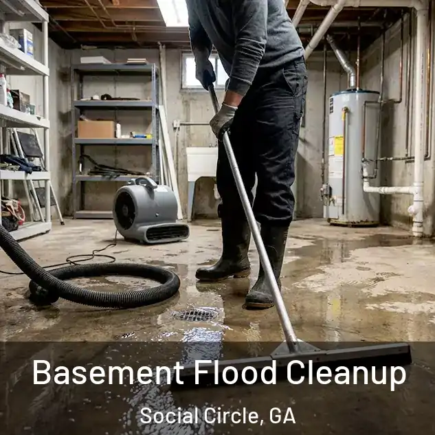  Basement Flood Cleanup Social Circle, GA