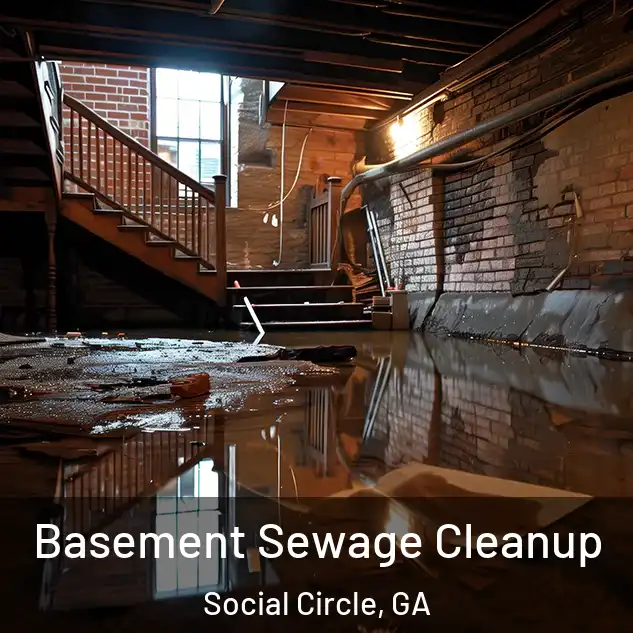  Basement Sewage Cleanup Social Circle, GA