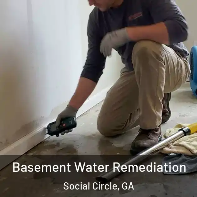  Basement Water Remediation Social Circle, GA
