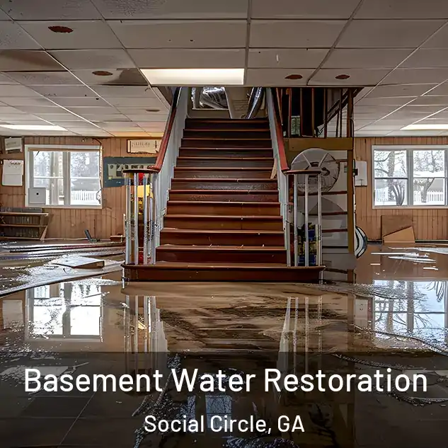  Basement Water Restoration Social Circle, GA