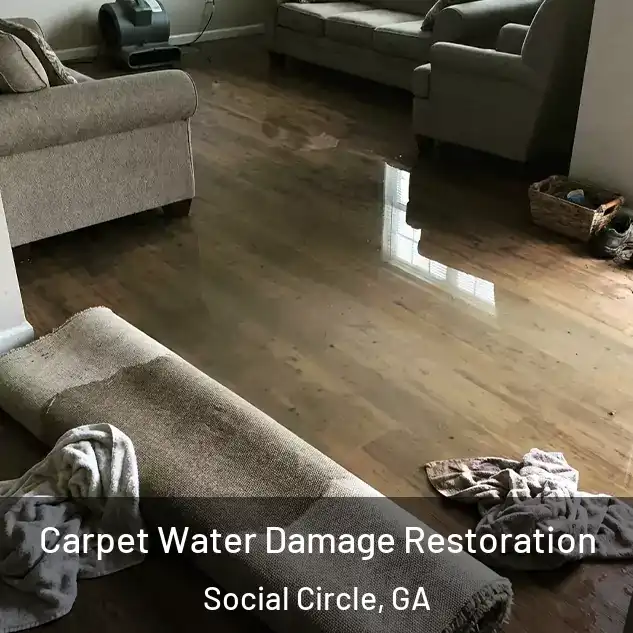  Carpet Water Damage Restoration Social Circle, GA