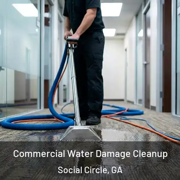  Commercial Water Damage Cleanup Social Circle, GA