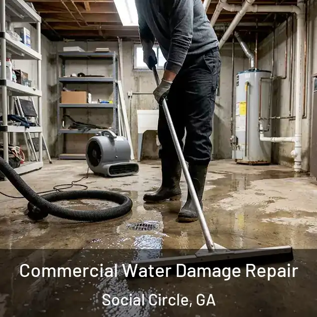  Commercial Water Damage Repair Social Circle, GA