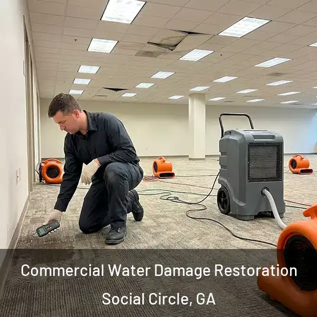  Commercial Water Damage Restoration Social Circle, GA
