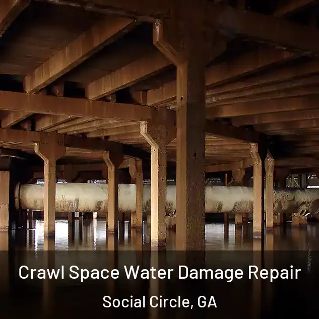  Crawl Space Water Damage Repair Social Circle, GA
