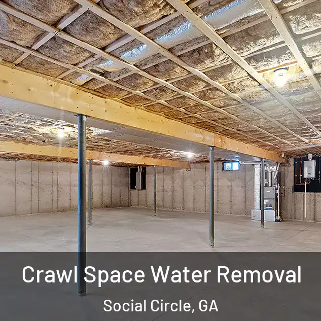  Crawl Space Water Removal Social Circle, GA