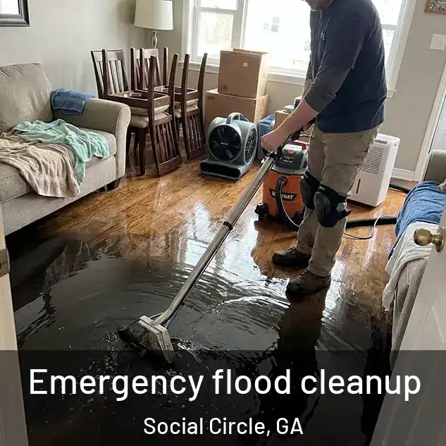  Emergency flood cleanup Social Circle, GA