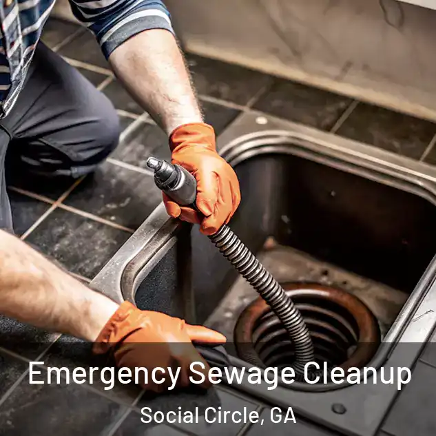  Emergency Sewage Cleanup Social Circle, GA