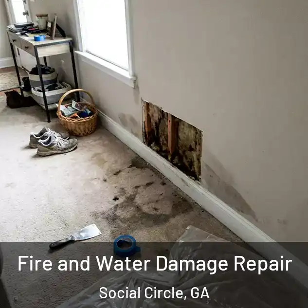  Fire and Water Damage Repair Social Circle, GA