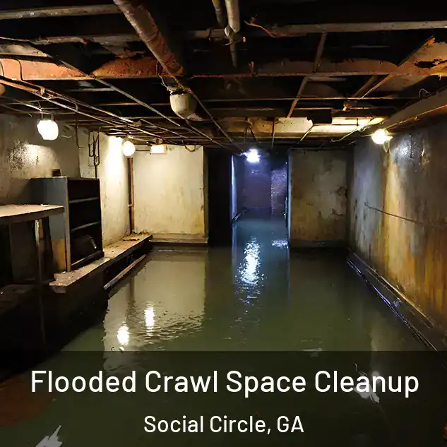  Flooded Crawl Space Cleanup Social Circle, GA