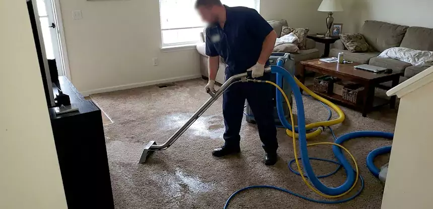 Flooded Basement Carpet Cleanup Social Circle 