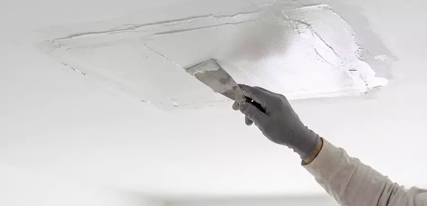 Ceiling Sagging Water Damage Repair Social Circle
