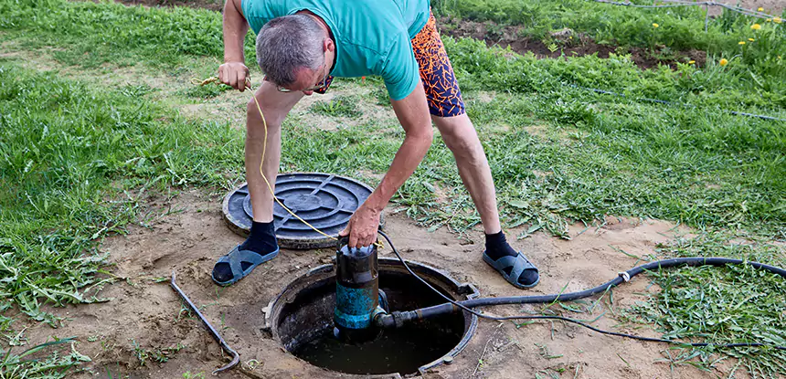 Outdoor Sewage Cleanup in Social Circle