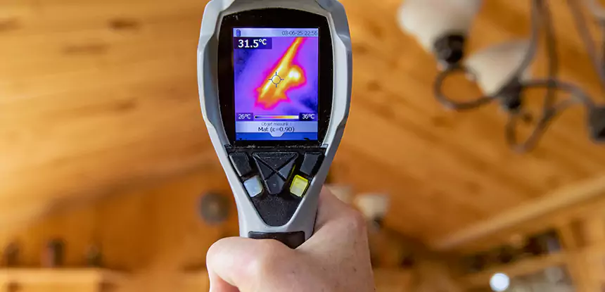 Infrared Camera Roof Leak Detection in Social Circle