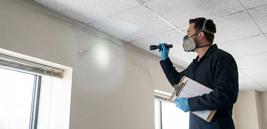 Ceiling Water Damage Inspection in Social Circle