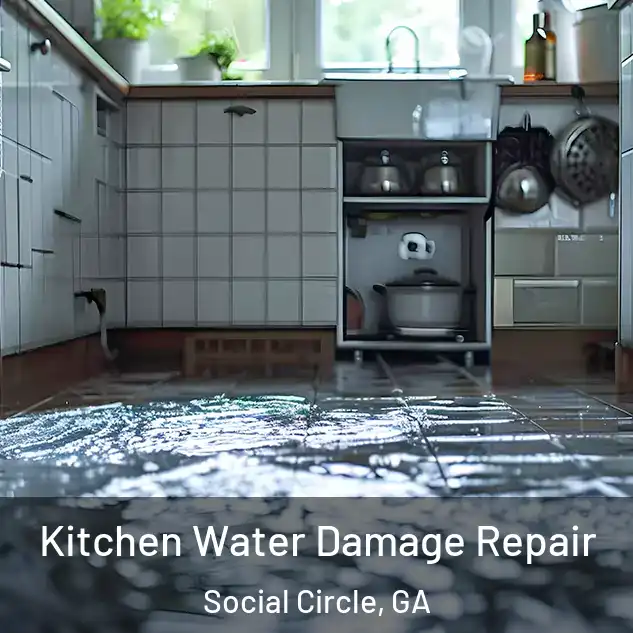  Kitchen Water Damage Repair Social Circle, GA