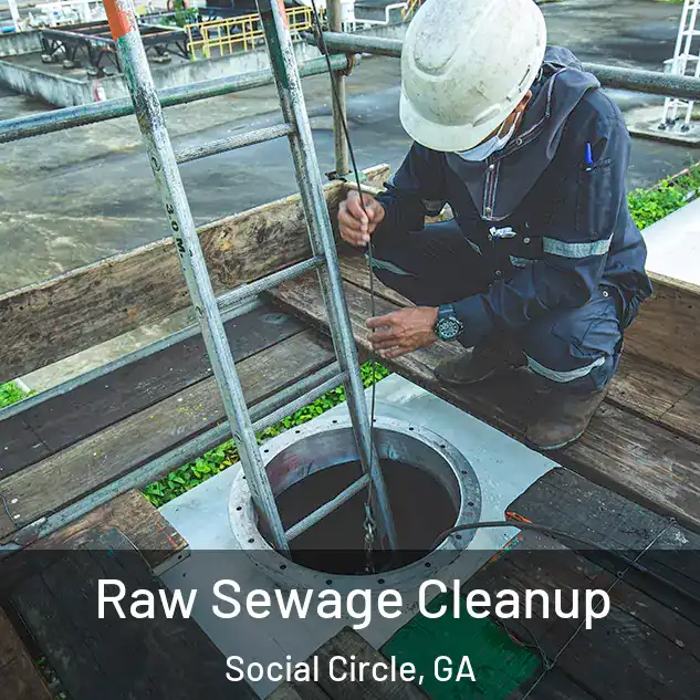  Raw Sewage Cleanup Social Circle, GA