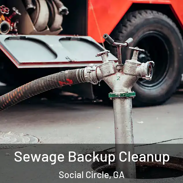  Sewage Backup Cleanup Social Circle, GA