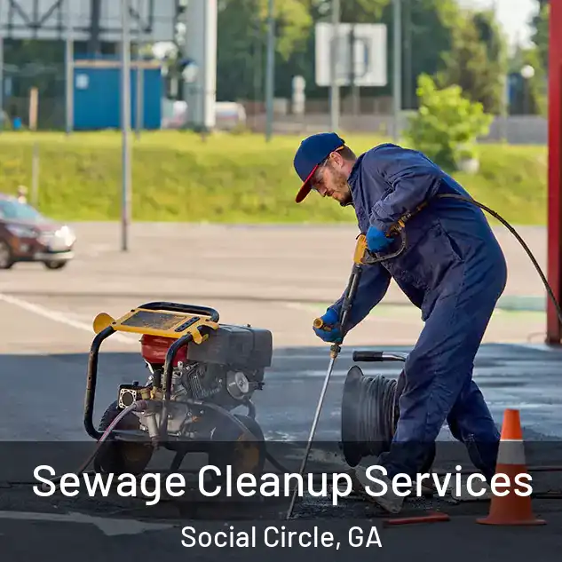  Sewage Cleanup Services Social Circle, GA