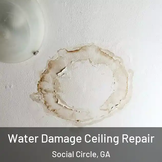  Water Damage Ceiling Repair Social Circle, GA
