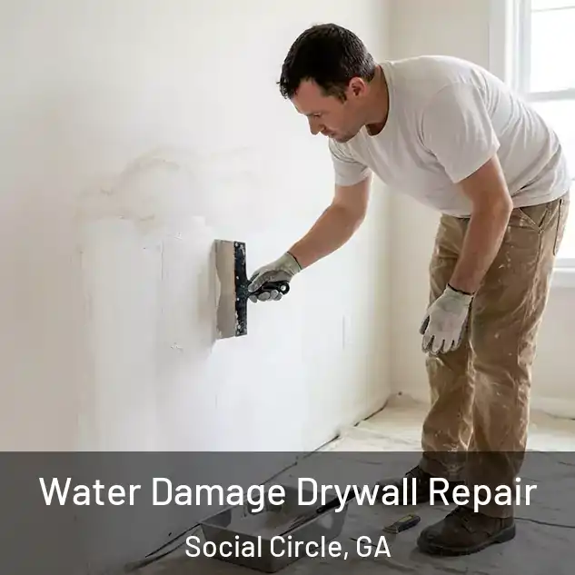  Water Damage Drywall Repair Social Circle, GA