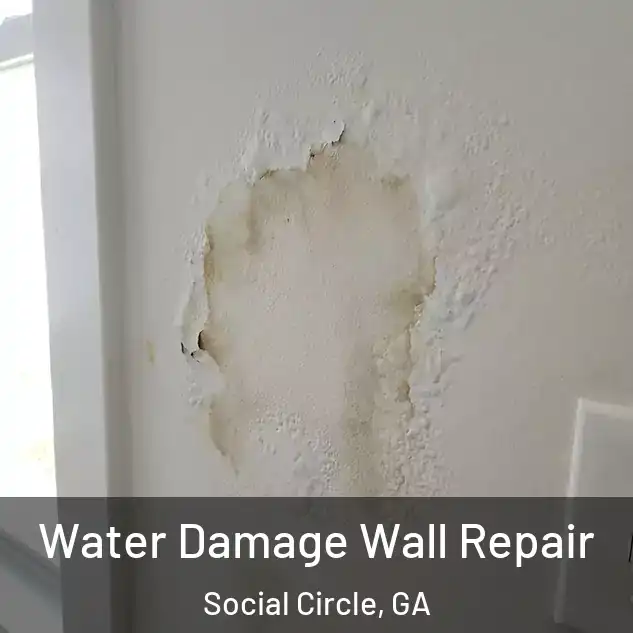  Water Damage Wall Repair Social Circle, GA