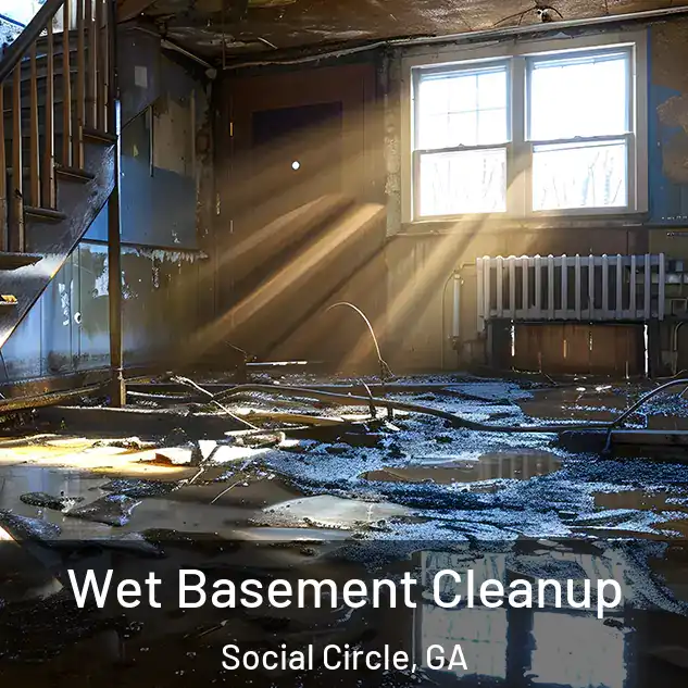  Wet Basement Cleanup Social Circle, GA