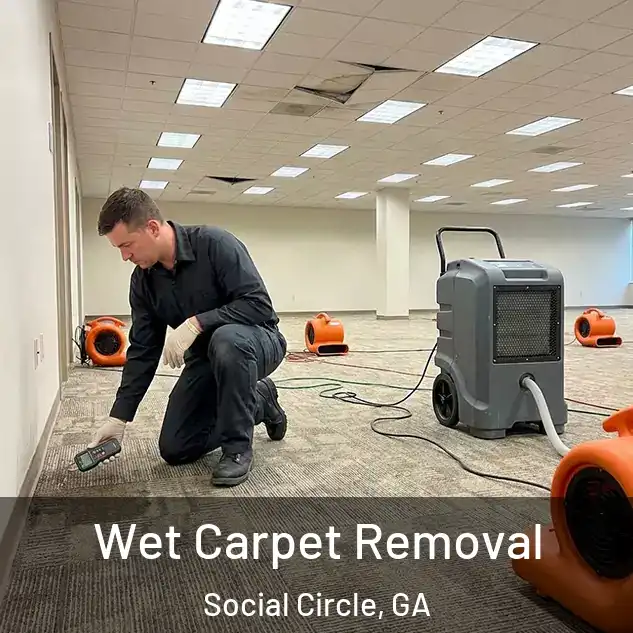  Wet Carpet Removal Social Circle, GA